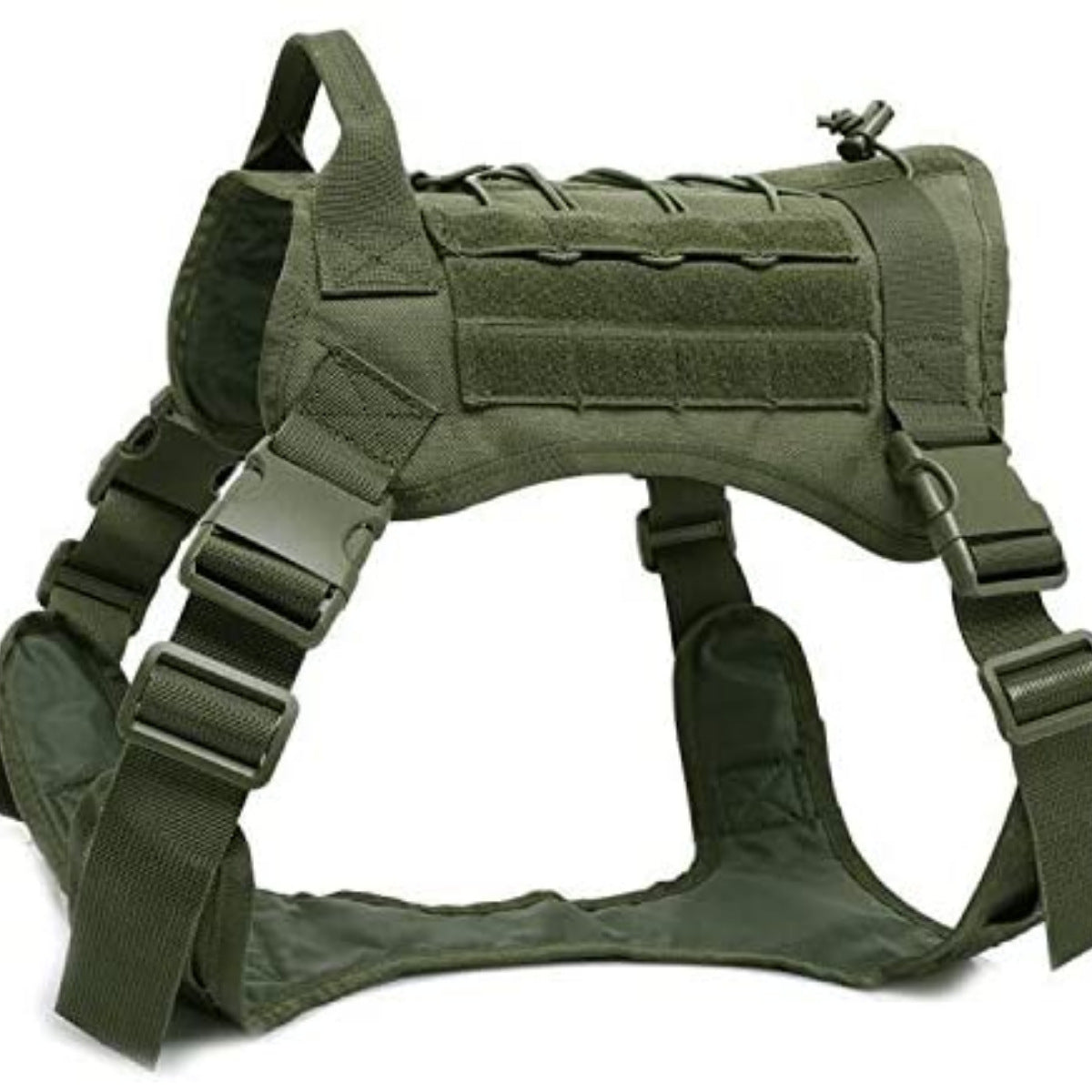 Camouflage Tactical Vest for Large Dogs