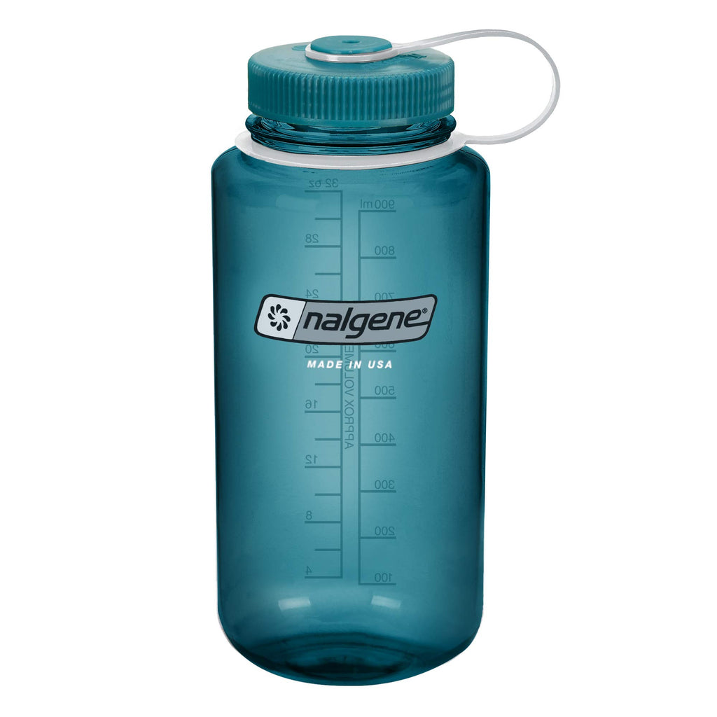 Nalgene Tritan Wide Mouth BPA-Free Water Bottle Cadet W/ Cadet Cap 32oz (341844)
