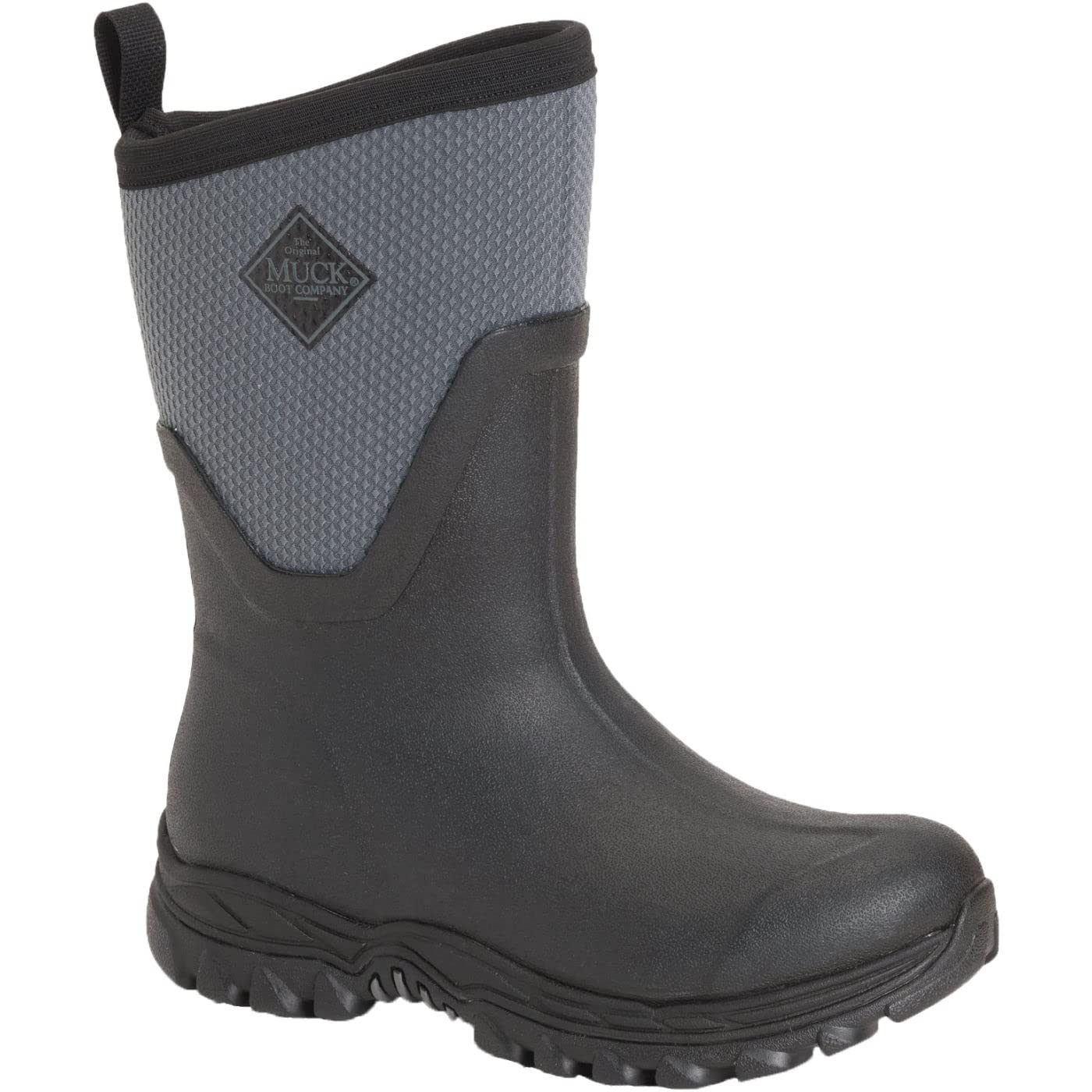 Muck Boot womens Arctic Sport Ii Mid Snow Boot Black/Grey 7 US