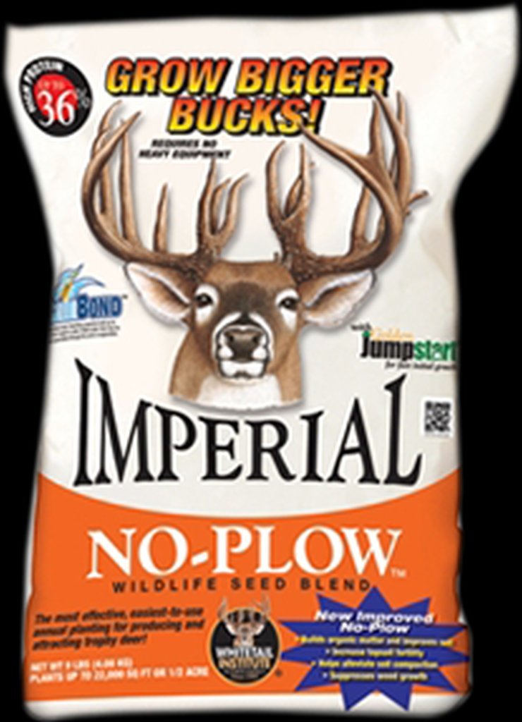 Whitetail Institute No-Plow Deer Food Plot Seed Fast-Growing Blend of Annuals for Areas Difficult to Access with Farming Equipment Highly Nutritious and Attractive to Deer 25 lbs (1.5 Acres)