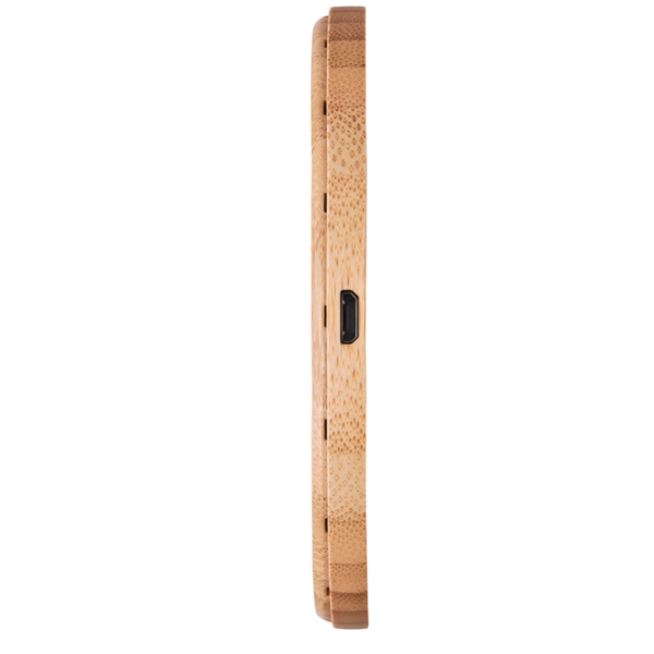 Bamboo Wood Wireless Charger and Charging Base