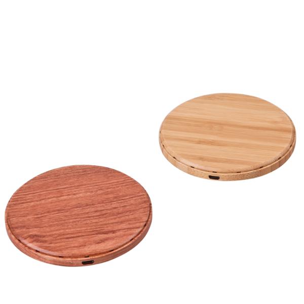 Bamboo Wood Wireless Charger and Charging Base