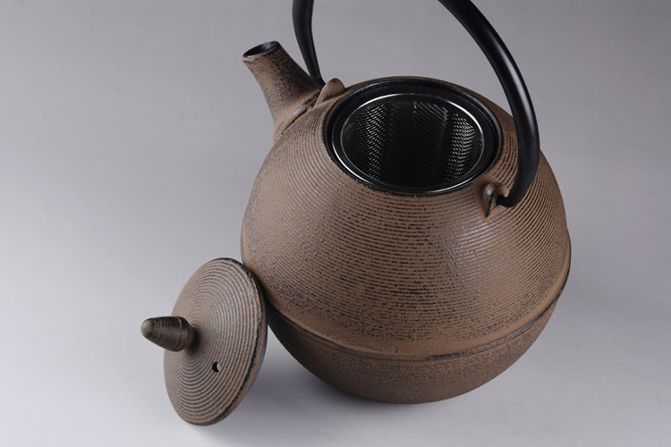 Japanese Cast Iron Teapot for Brewing Pu-erh Tea
