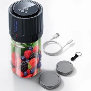 Electric Mason Jar Vacuum Sealer Kit for Wide/Regular-Mouth Jar Vacuum Sealer Kit with Adjustable Sealing Time for Canned Food 250214