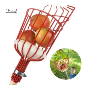 Garden tools metal fruit pickers garden collection heads collectors equipment greenhouse 250403