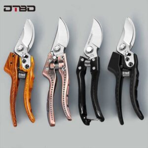 DTBD SK5 Garden Pruning Shears Tree Trimmers Secateurs Hand Pruner Clippers Garden Scissors Easy Pruners Garden Tools 210719