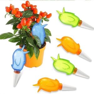 Color: White – Watering Equipments Drip Irrigation Equipment Garden Automatic Tool Cute Birds Potted Plant Waterers Spike for Houseplant 231216wtt