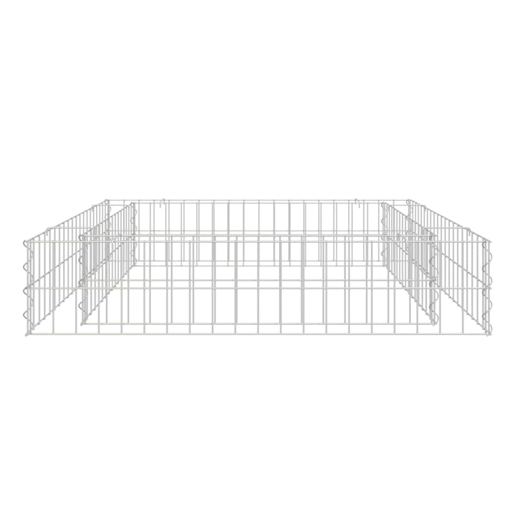 Gabion Raised Bed Galvanized Steel 39.4"x39.4"x7.9 - Image 3