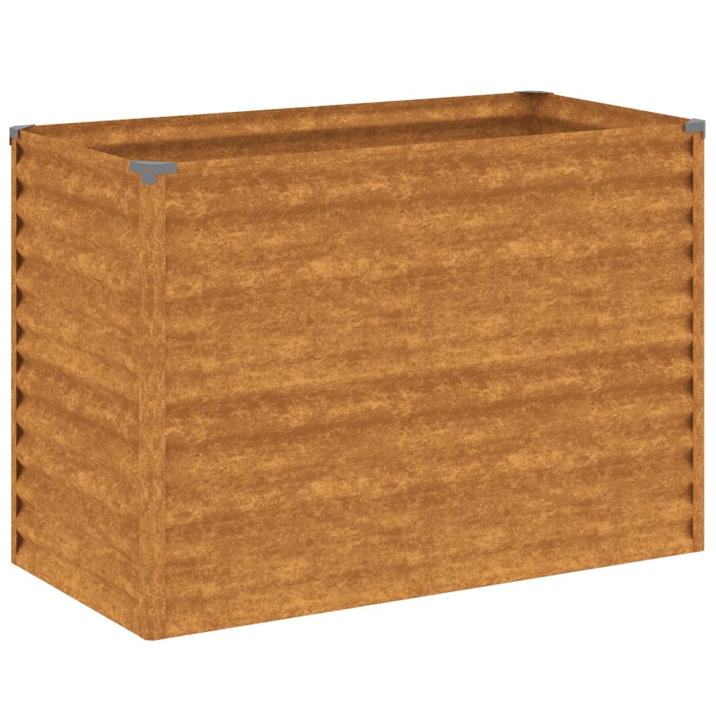 Garden Raised Bed 100x50 x 27.2 " Corten Steel - Image 2