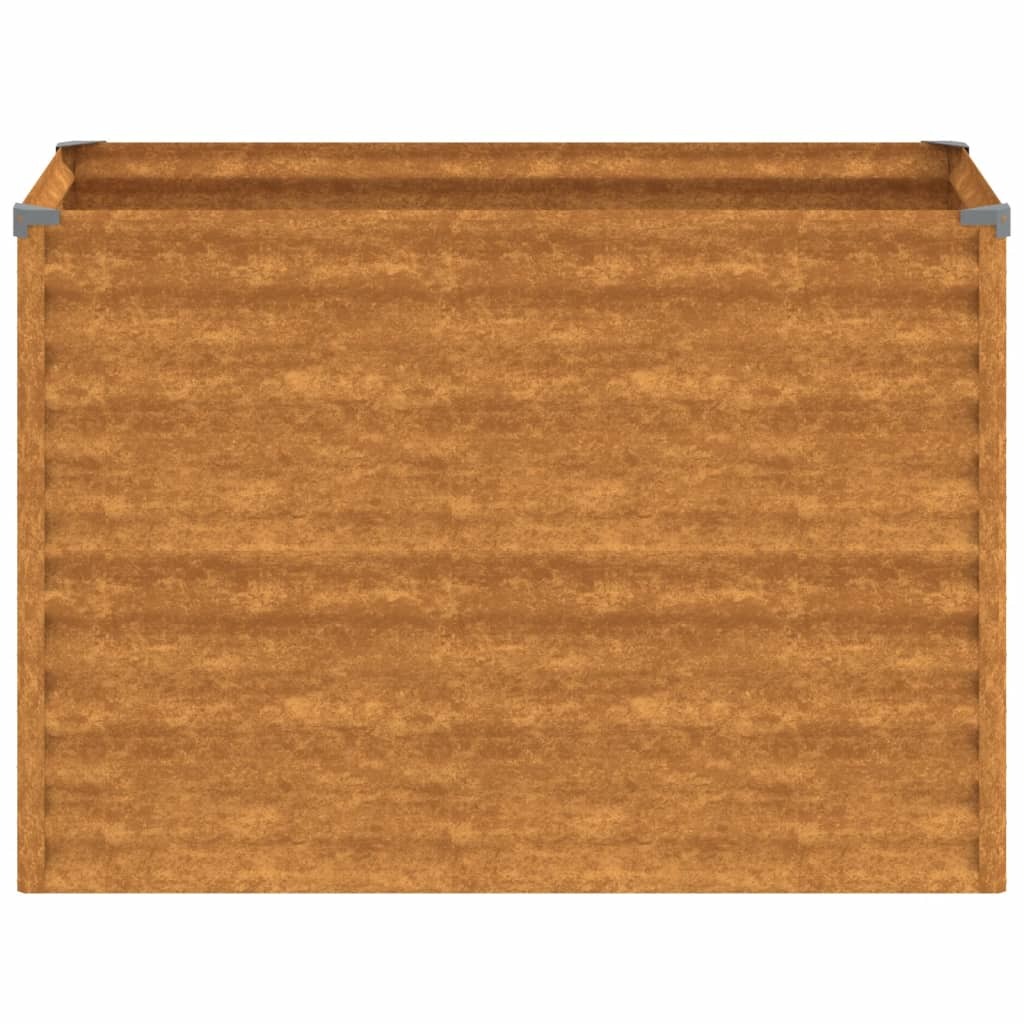 Garden Raised Bed 100x50 x 27.2 " Corten Steel - Image 4