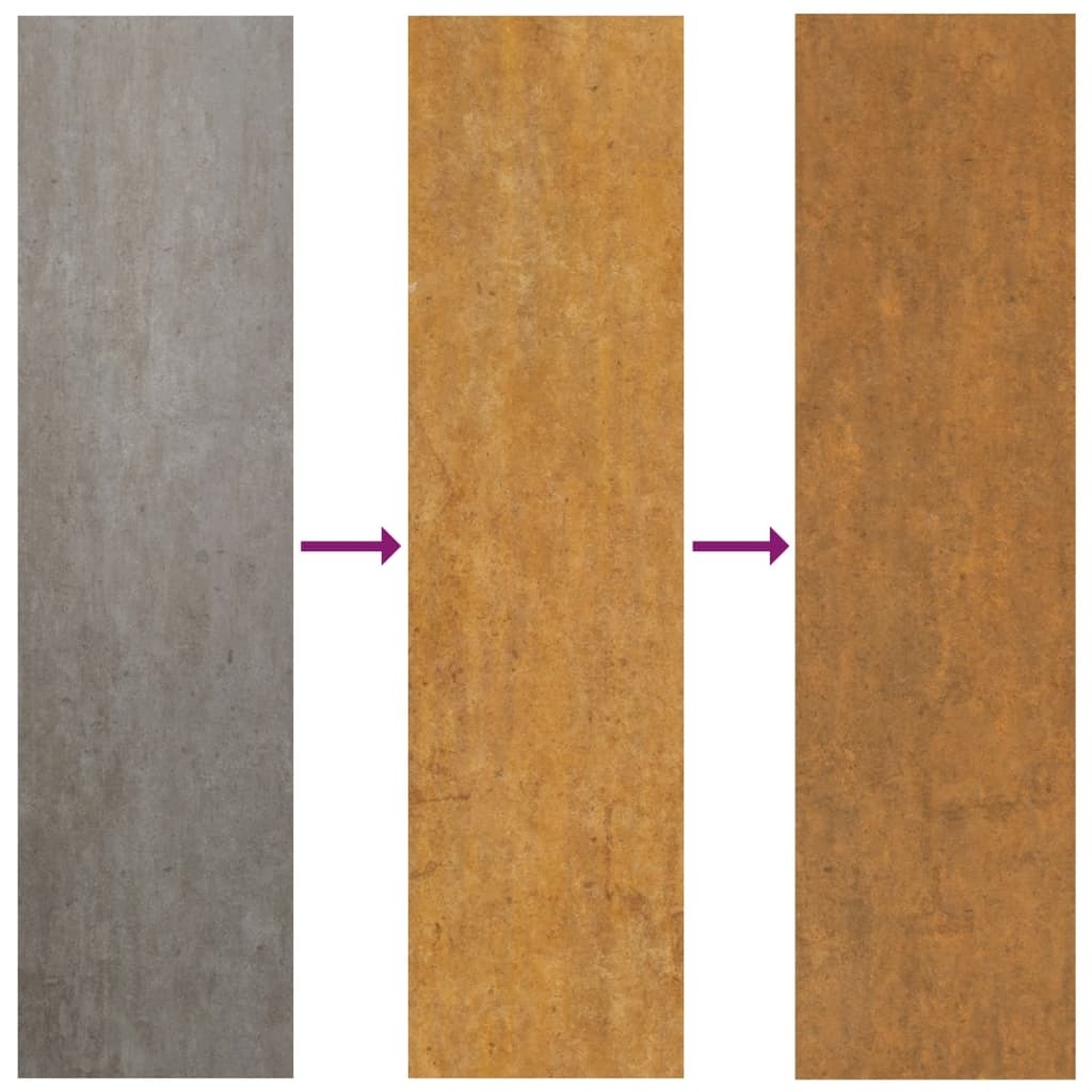 Garden Raised Bed 100x50 x 27.2 " Corten Steel - Image 6
