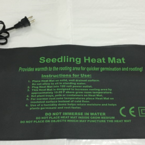 Color: Black, style: US – Seedling Heating Mat Waterproof Plant Seed Germination