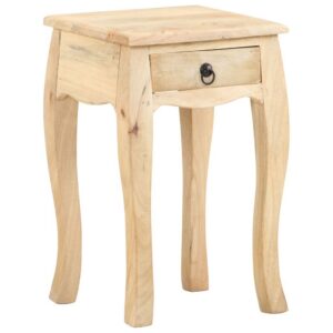 Bed Cabinet 11″x11″x18.1″ Solid Mango Wood
