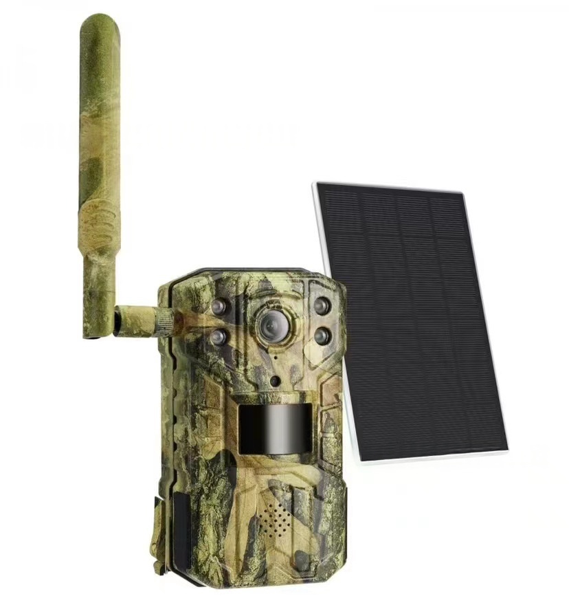 Specifications: DL01 With Solar Panel, Network Supply Mode: 4G-4 Million Pixels, Pixel: - WiFi Wildlife Monitoring Infrared Night Vision Trail Hunting Camera