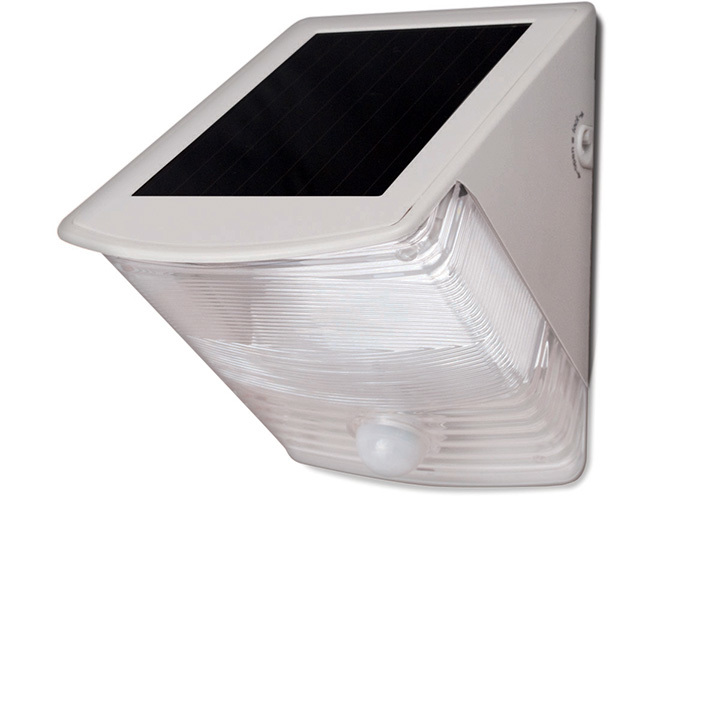 Maxsa SOLAR-POWERED MOTION-ACTIVATED WEDGE LIGHT - WHITE (RESHIPPABLE BOX) - Image 2