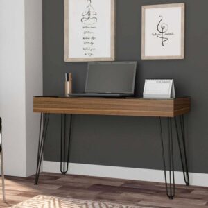 47″ Brown and Black Computer Desk