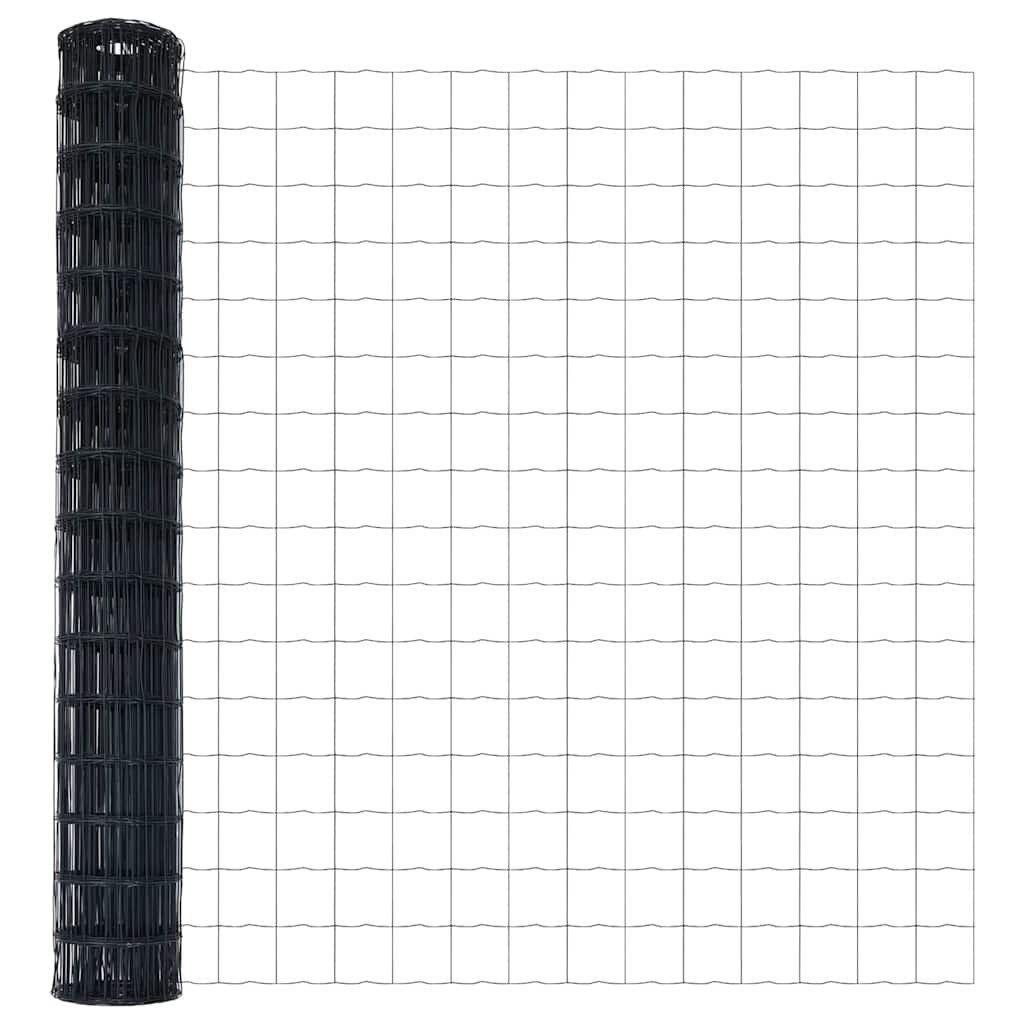Euro Fence 5.25 x 32.81 ft PVC-coated iron Grey - Image 5