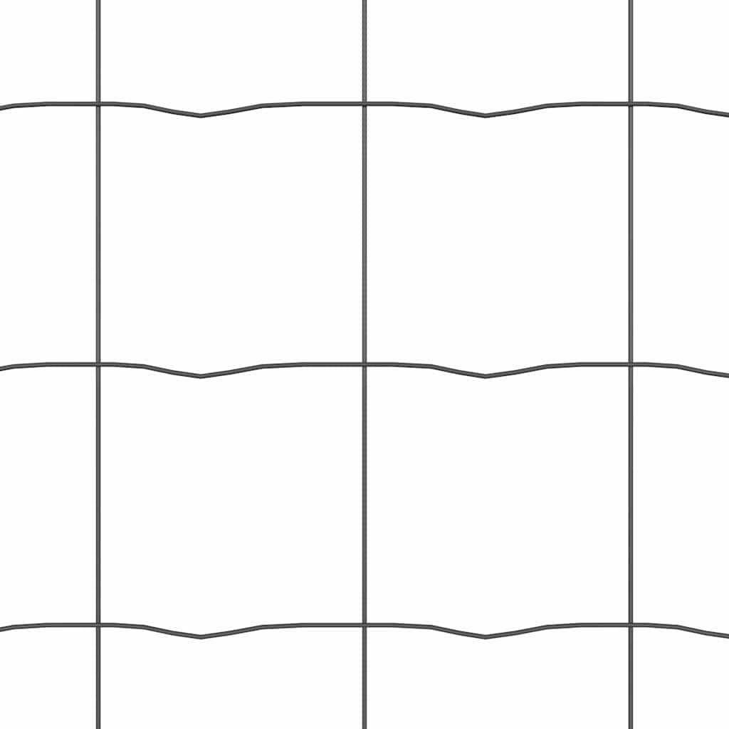 Euro Fence 5.25 x 32.81 ft PVC-coated iron Grey - Image 7