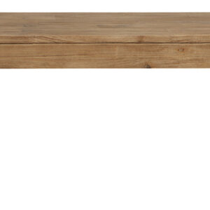 58″ Natural Distressed Solid Wood Dining Bench