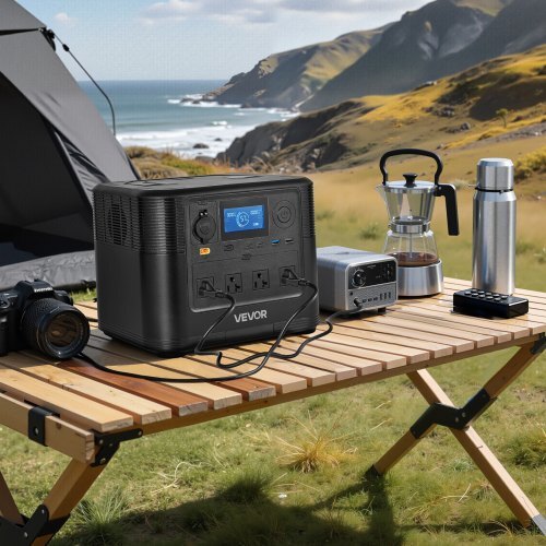 Portable Power Station, 1800W Solar Generator Power Station, 1008Wh LiFePO4 Battery Backup with 9 Output Ports for for Home Emergency, Outdoor Camping, RV Travel (Solar Panel NOT Included) - Image 7