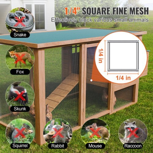 Hardware Cloth 1/4 inch 36 inch x 50 ft 23 Gauge Chicken Wire Fence, Hot-Dip Galvanized After Welding Metal Wire Mesh Roll, Garden Plant Welded Fencing Roll Supports Poultry Netting Cage Fence - Image 3