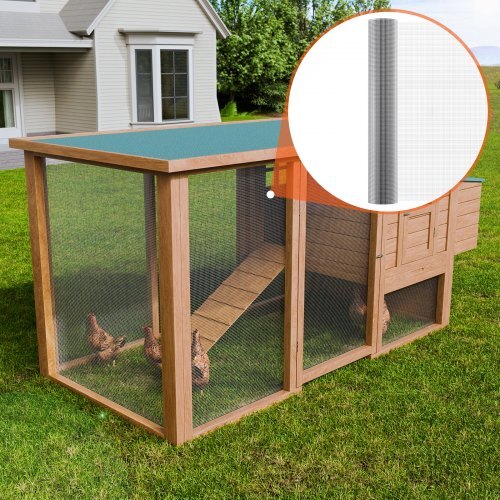 Hardware Cloth 1/4 inch 36 inch x 50 ft 23 Gauge Chicken Wire Fence, Hot-Dip Galvanized After Welding Metal Wire Mesh Roll, Garden Plant Welded Fencing Roll Supports Poultry Netting Cage Fence - Image 7
