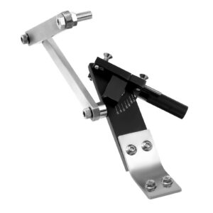 Lawn Mower Blade Sharpener and Balancer, 15?° – 45?° Adjustable Lawnmower Blade Sharpening Tool with 4 Adapter Pins, Ball Bearings & 25mm Enlarged Handle, Compatible with Most Angle Grinders