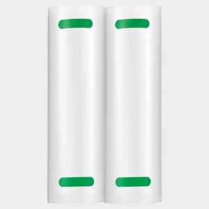 Vacuum Sealer Bags, 2 Rolls 11 In x 50 Ft, Non-BPA Food Grade Seal A Meal Bags, Customizable Freezer-friendly Vac Sealing Bag for Food Saver, Food Storage Vacuum Bags for Meal Prep or Sous Vide