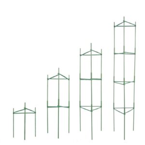 6 Packs Tomato Cages for Garden, 48 inch Tomato Trellis Plant Stakes Support, Stackable Tall Plant Support Cage, for Raised Garden Bed, Vegetables Flowers and Climbing Plants