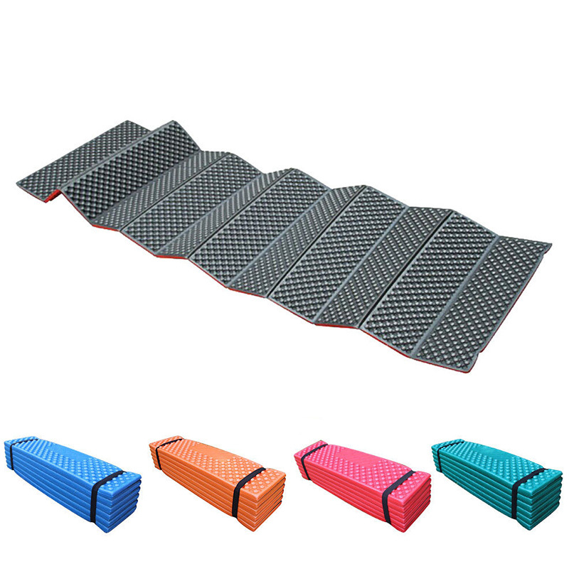 Ultralight Foam Outdoor Camping Mat Easy Folding Beach Tent Sleeping Pad Waterproof Mattress 190 * 57 * 2 cm Orange_190 * 57 * 2CMOrangeDark greenredblue - Image 6