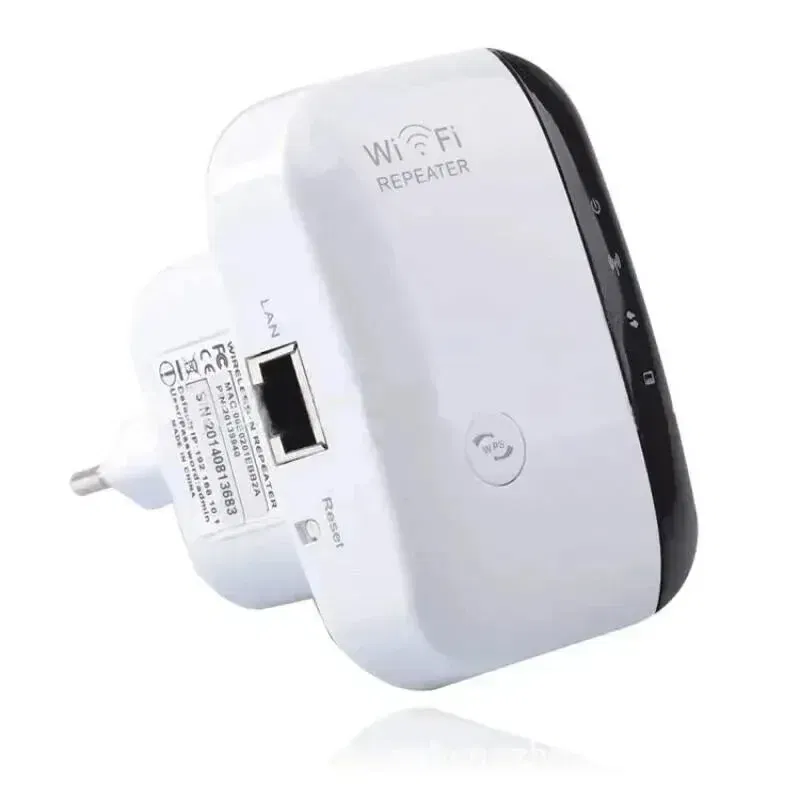 Color: black - Wifi Repeater Wireless Signal Amplifier Extended Network Enhancer EU US Home Router 300m Thro - Image 7