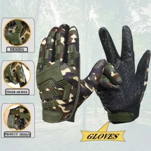 Color: black, Gloves Size: L – Men Tactical Gloves Full Finger Motos Racing Training Fighting Gloves Outdoor Sports Protect Gear Riding Gloves