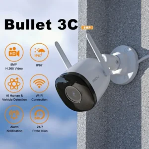 Focus: 2.8mm, Plug Type: EU Plug, Sensor Size: 1/4″, Ships From: CHINA – New! Bullet 3C 3MP/5MP IP Camera Outdoor WIFI Vehicle Detection IP67 Night Vision Security Protection Smart Cameras
