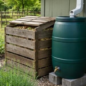Composting & Rain Collection